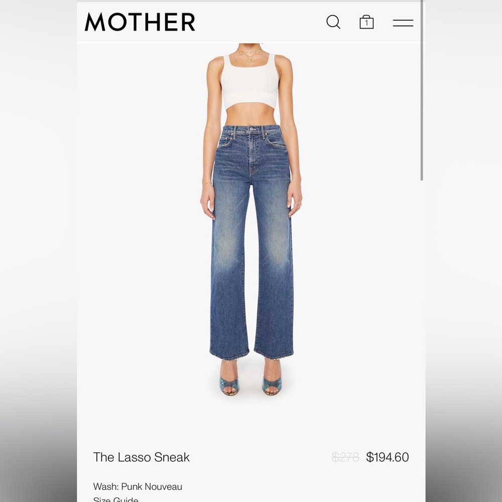 MOTHER Women's Lasso Sneak in Punk Nouveau